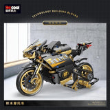 Afobrick DECOOL 33011 MecFactor Speedway Cyclone Motorcycle, view 3