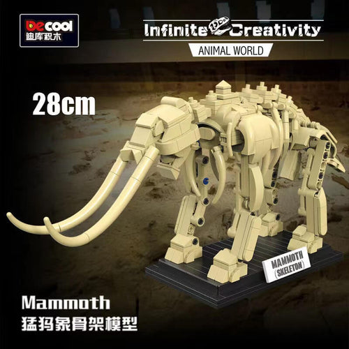 Afobrick DECOOL 81008 Mammoth fossil model 437pcs