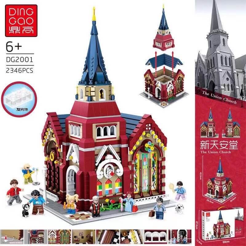 Afobrick DINGGAO DG2001 The Union Church