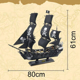 Afobrick DK 6001 The Black Pearl 3423PCS, view 3