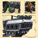 Afobrick DK 6001 The Black Pearl 3423PCS, view 4