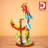 Afobrick DK 6015 Parrot Flower Frame, view 5