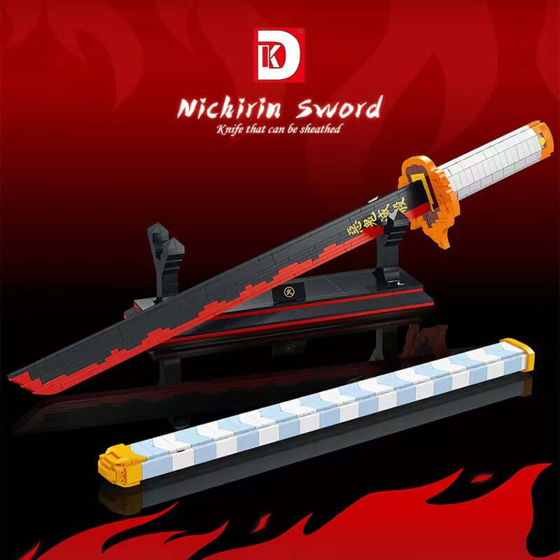 Afobrick DK 1503 Demon Slayer Nichirin Sword