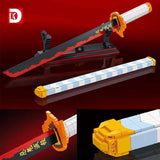 Afobrick DK 1503 Demon Slayer Nichirin Sword, view 3