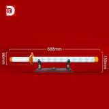 Afobrick DK 1503 Demon Slayer Nichirin Sword, view 4