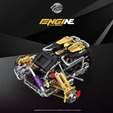 Afobrick Eikee Engi Piston V8 Engine, view 3