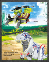 Afobrick Forange BLOCK FC3721 Dinosaur exploration team 539pcs, view 4
