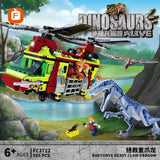 Afobrick Forange BLOCK FC3722 Dinosaurs Alive Rescue Baryonyx 585pcs, view 3