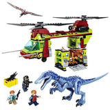 Afobrick Forange BLOCK FC3722 Dinosaurs Alive Rescue Baryonyx 585pcs, view 5