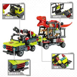 Afobrick Forange BLOCK FC3842 Dinosaur Transporter 8 in 1, view 5