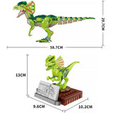 Afobrick Forange BLOCK FC6202 Silophosaurus 2075pcs, view 3