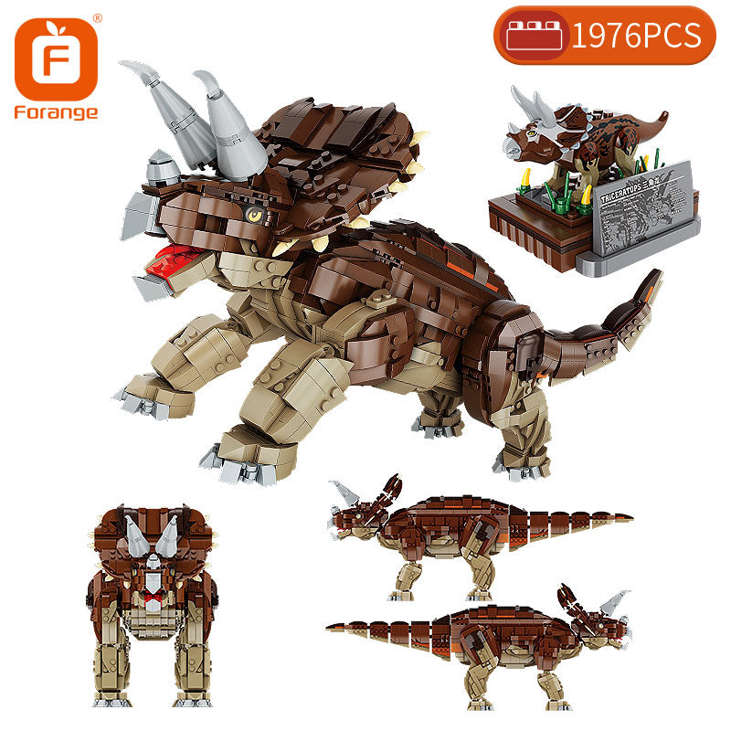Afobrick Forange BLOCK FC6203 Triceratops 1976pcs
