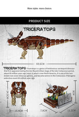 Afobrick Forange BLOCK FC6203 Triceratops 1976pcs, view 2