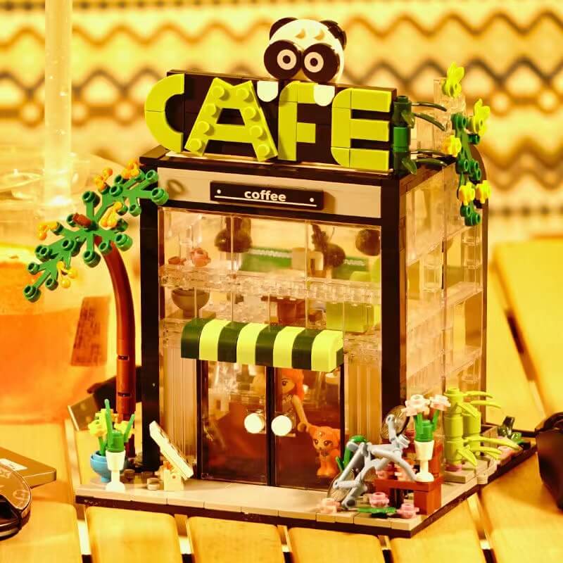 Afobrick Forange BLOCK FC8502 Dream Cottage coffee shop 589pcs