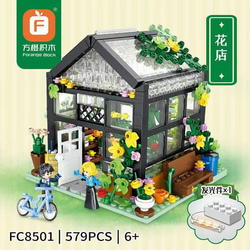 Afobrick Forange BLOCK FC8501 Dream Cottage flower shop 579pcs