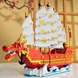 Afobrick Forange FC6007 Dragon Boat, view 5