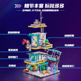 Afobrick Funwhole F9042 Cyberpunk Neon Oasis, view 3