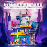 Afobrick Funwhole F9042 Cyberpunk Neon Oasis, view 5