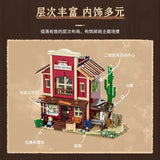 Afobrick Funwhole F9044 Western Post Office, view 5