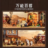 Afobrick Funwhole F9052 Western Stagecoach, view 2