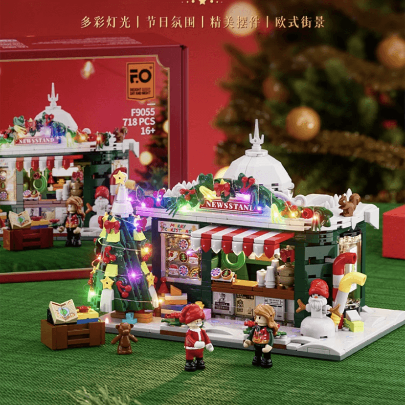 Afobrick Funwhole F9055 Christmas Newsstand