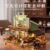 Afobrick Funwhole F9057 Western Grocery Store, view 2