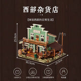 Afobrick Funwhole F9057 Western Grocery Store, view 3