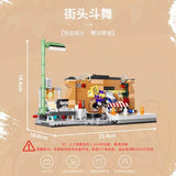 Afobrick Funwhole F9059 Street Dance Battle, view 4