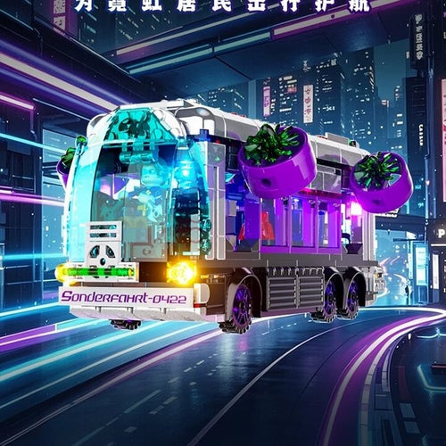 Afobrick Funwhole F9060 Cyberpunk Bus