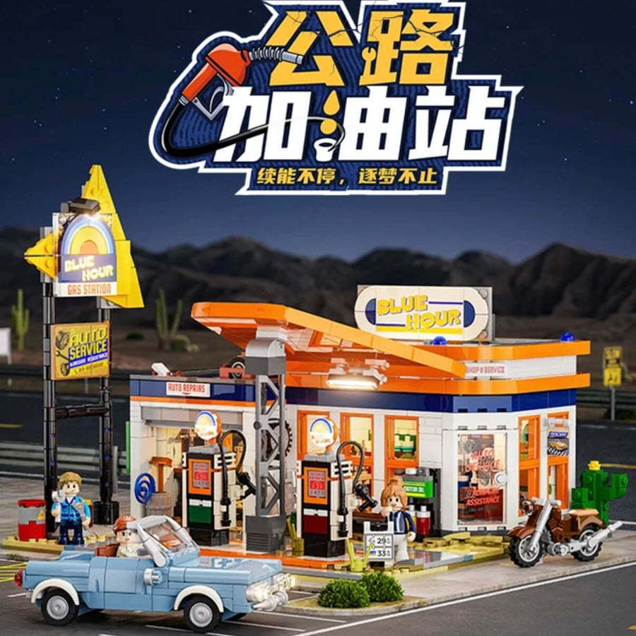 Afobrick Funwhole F9065 Gas Station