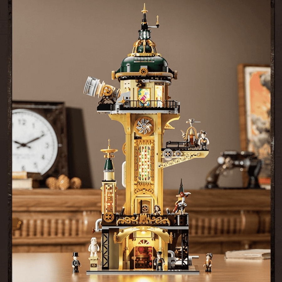 Afobrick Funwhole F9070 Steampunk Observation Tower