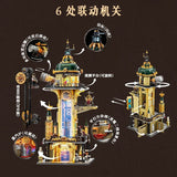 Afobrick Funwhole F9070 Steampunk Observation Tower, view 5