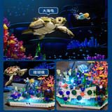 Afobrick Funwhole F9072 Sea Turtle Coral Dream Travels, view 2