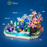 Afobrick Funwhole F9072 Sea Turtle Coral Dream Travels, view 3