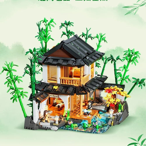 Afobrick Funwhole F9075 Bamboo Forest Cottage