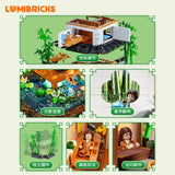 Afobrick Funwhole F9075 Bamboo Forest Cottage, view 5