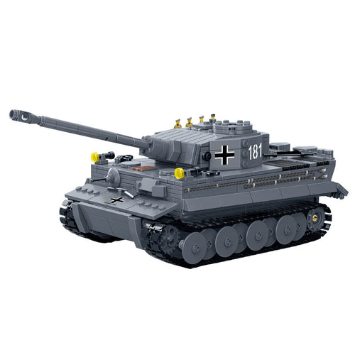 Afobrick GUDI Military German King Tiger I Tank