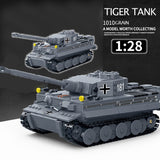 Afobrick GUDI Military German King Tiger I Tank, view 2