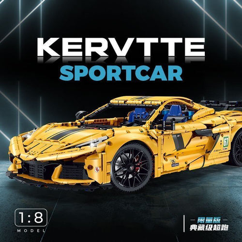 Afobrick GULY 10622 Kervtte C8 Z06 Sportcar