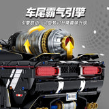Afobrick GULY 10637 Dodge Charger, view 5