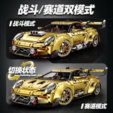 Afobrick GULY 10640 Electroplating Porsche GT3, view 2