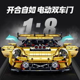 Afobrick GULY 10640 Electroplating Porsche GT3, view 3
