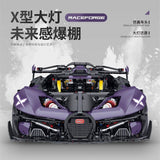 Afobrick GULY 10643 Fire Meteor Technic Car, view 3