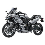 Afobrick GULY 60525 Electroplating motorcycle Kawasaki, view 6