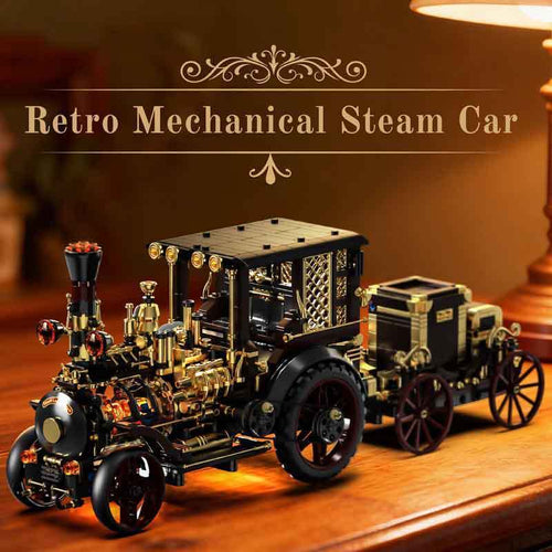 Afobrick H1003 Retro mechanical steam car