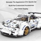 Afobrick HAPPY BUILD Porsche 911 Widebody RWB style 2125pcs, view 2