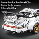 Afobrick HAPPY BUILD Porsche 911 Widebody RWB style 2125pcs, view 6