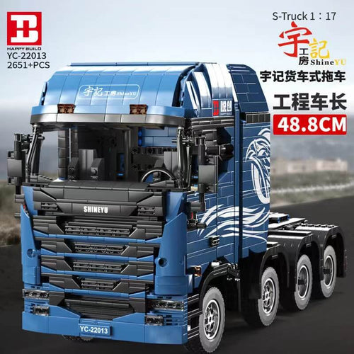 Afobrick HAPPY BUILD YC-22013 Shine YU S-Truck 2651pcs
