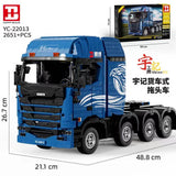 Afobrick HAPPY BUILD YC-22013 Shine YU S-Truck 2651pcs, view 3