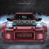 Afobrick HAPPY BUILD YC-23005 Red Turbo RC 2238pcs, view 2
